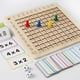 thumbnail image 1 of Juego de mesa de madera, juguetes educativos Montessori 9X9, juguetes de conteo para niños de 7 a 14 años, 1 of 8