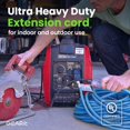 thumbnail image 2 of Cable de extensión GearIt Outdoor 14 AWG, 3 puntas, 100 pies, azul, 2 of 9