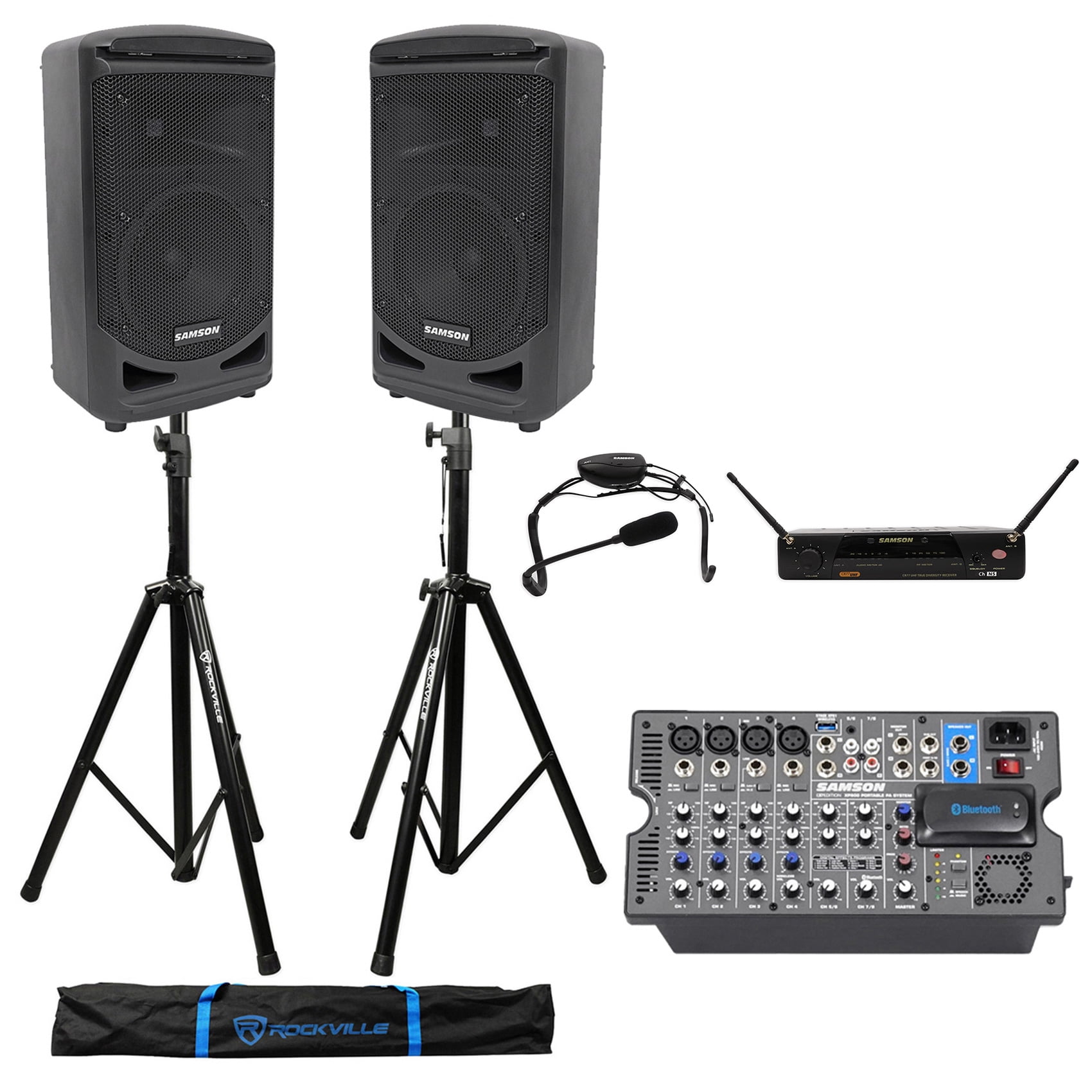 Samson Portable Fitness Sound System w 