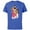 Royal Heather, variant on Disney Princess Aurora Pocahontas Snow White - Short Sleeve Cotton T-Shirt for Adults - Customized-Navy
