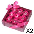 thumbnail image 1 of Pétalos de jabón de rosas elegantes en envases contemporáneos: ideales para celebraciones especiales 2 piezas, 1 of 8