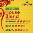 Gevalia Decaf House Blend Ground Coffee, Decaffeinated, 12 oz. Bag
