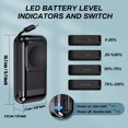 thumbnail image 4 of Cargador de reloj portátil Phelinta 6000 mAh para Galaxy Watch, 4 of 7