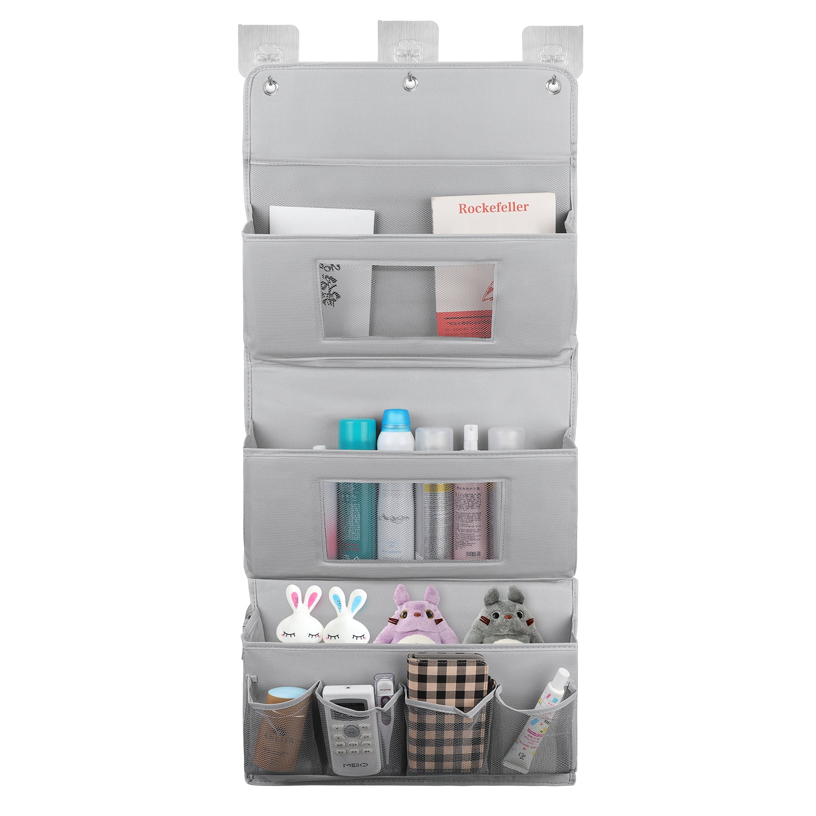 Skycase Over the Door Organizer,3Pockets Hanging Organizer Bag,Wall