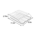 thumbnail image 2 of 1 Layer Automatically Rolling Egg Storage Container ,capacity Egg Organizer For Fridge With Lid, 2 of 5