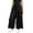 #6Black, variant on Byworldtasic Womens Trousers Womens Wide Leg Pants High Waisted Drawstring Flowy Casual Trousers with Pockets