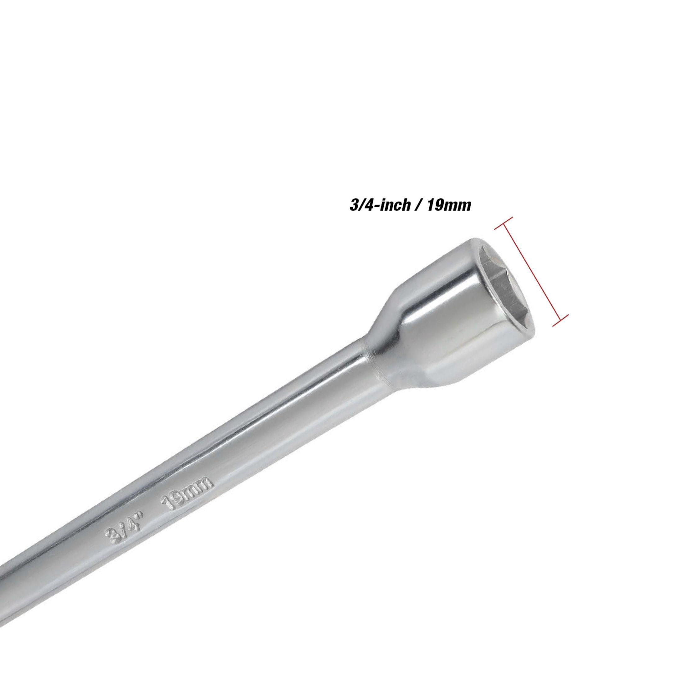 Hyper Tough 18-inch 4-Way Carbon Steel Lug Wrench