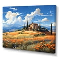 thumbnail image 2 of Designart "The Idyllic Tuscan Countryside" Landscapes Wall Decor, 2 of 5