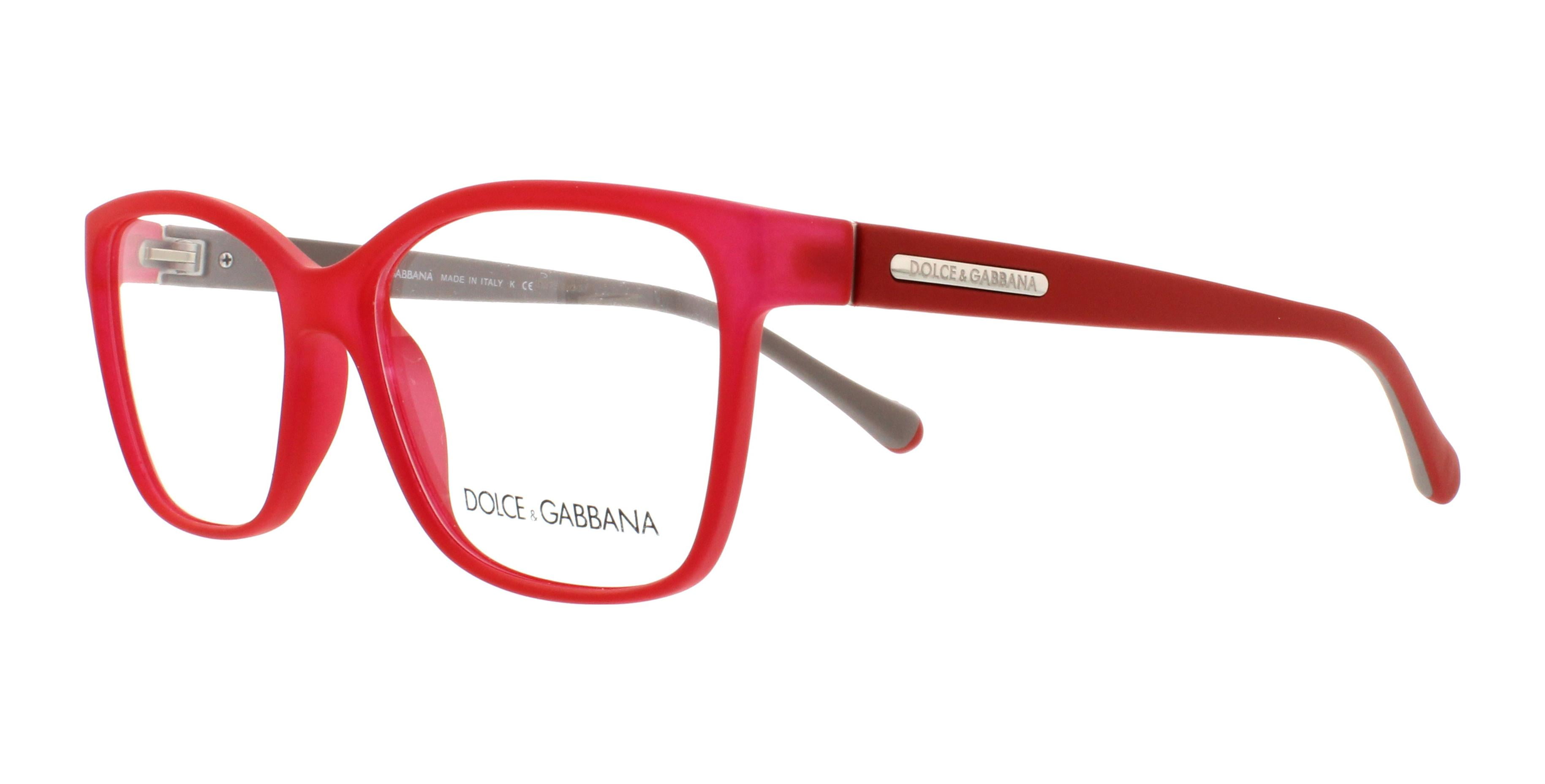 dolce and gabbana red frames