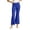 Blue-pants for women, variant on Flared Pants for Women High Elastic Waist Slim Fit Trousers Casual Work Business Pant with Pockets