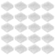 thumbnail image 1 of 20Pcs Heat Sink Silver Aluminum Heat Dissipation for CPU with Adhesive TP25 x 10 x 25, 1 of 5
