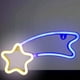 thumbnail image 5 of Lámpara Letrero de neón LED en forma de meteorito Colgante de pared Fiesta Modelado Luz nocturna Decoración Tmvgtek Para estrenar, 5 of 8
