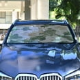 thumbnail image 7 of Qxltty Datura Stramonium Windshield Sun Shade Umbrella Protect Car from Sunrays and Heat Damage Keep Cool and Interior, 7 of 7