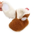 thumbnail image 4 of AVAIL Newborn Baby Boy Girl Soft Fleece Booties Infant Slippers Toddler First Walkers Autumn Winter Ankle Crib Shoes, 4 of 6