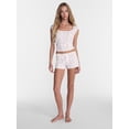 thumbnail image 2 of No Boundaries Cloud Core Scoop Neck Sleep Tee, Women's XXS-3X, 2 of 5