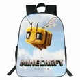 thumbnail image 5 of Minecraft Movie Printed Backpack My World Movie Student 40CM Schoolbag,1,40cm, 5 of 17