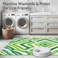 thumbnail image 5 of ODIKA 6'x9' Machine Washable Non-Slip Area Rug, Modern High Traffic Rug, Green, 394688, 5 of 5