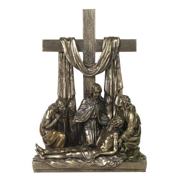 Descent From The Cross In Calvary  - Religious Sculpture