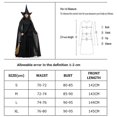 thumbnail image 4 of Carnaval Halloween señora disfraz de bruja gótica Medieval Deluxe abrigo largo hechicera juego de rol Cosplay vestido de fiesta elegante, 4 of 4