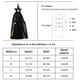 thumbnail image 4 of Carnaval Halloween señora disfraz de bruja gótica Medieval Deluxe abrigo largo hechicera juego de rol Cosplay vestido de fiesta elegante, 4 of 4