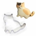 thumbnail image 4 of Naiovety Molde para galletas de gato, cortador de Fondant de acero inoxidable, herramientas para pasteles de Navidad, pasta, molde para Type11 NO11, 4 of 6