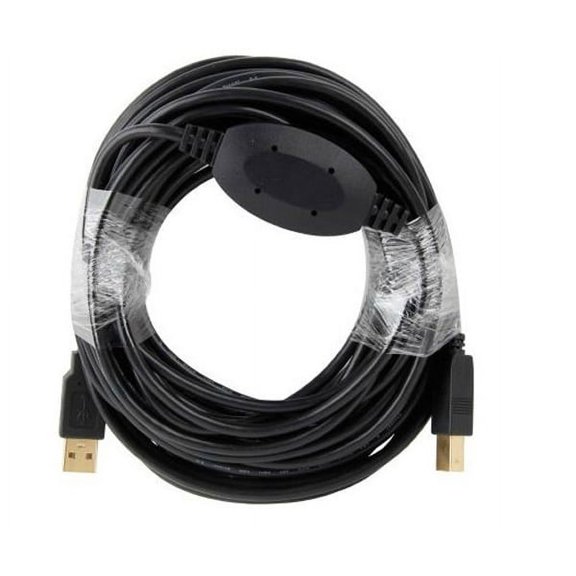 AYA USB2-30AB 30Ft. USB2.0 Male A to Male B Active Repeater Printer Cable