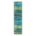 thumbnail image 2 of Unique Loom Outdoor Coastal Collection Area Rug - Ombre (2' x 8' Runner Multi.Blue/Yellow), 2 of 11