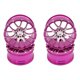thumbnail image 2 of 4 llantas de 52 x 26 mm para coche de carreras en carretera Redcat Sakura TT02 MN86K 1/10 RC Drift, rosa, 2 of 3