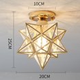thumbnail image 2 of Ceiling lamp Nordic style GOLD gold gold, 2 of 8