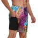thumbnail image 2 of Fotbe Rainbow Melting Ice Cream Traje de Baño para Hombre – Shorts de Natación de Secado Rápido con Forro y Bolsillos-Large, 2 of 6