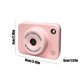 thumbnail image 3 of XWSHYW Cámaras Digitales Cámara Digital para Niños Cámara para Estudiantes Cámara Compacta Ccd Hasta 26 Megapixels para Estudiantes Toma Fotografías Graba Vídeos Compacta y Liviana, 3 of 6