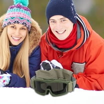 Winter Sports Goggles Fog Windproof Protective Eyewear for Skiing Snowboarding Cycling Activities with Enhanced Visibility and Comfort