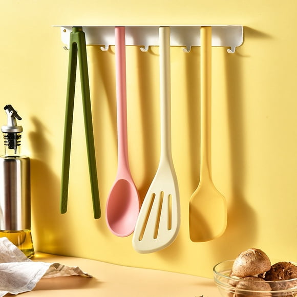 Dvkptbk Silicone Cooking Utensils Set with Hanging Rack - 5PCS Non-Stick Kitchen Utensils - Heat Dishwasher Safe Cookware kitchen appliances