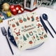 thumbnail image 1 of Servilletas desechables con estampado de Papá Noel | Paquete de 20 servilletas de papel suave para fiestas | Decoración festiva para fiestas y reuniones, 1 of 5