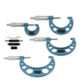 thumbnail image 7 of findmall 4Pcs/Set 0-4" Outside Micrometer Precision 0.0001" Carbide Tipped, 7 of 7
