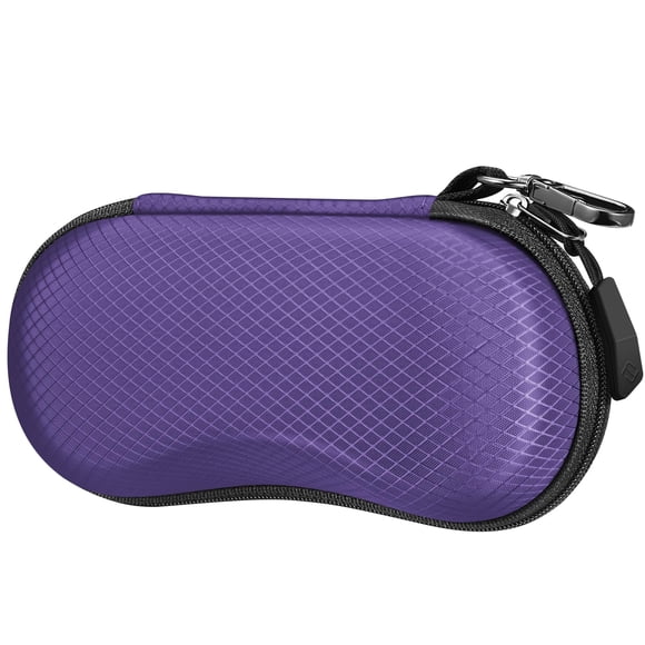 Funda para gafas de sol Fintie Hard EVA Shell a prueba de golpes, violeta