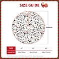 thumbnail image 3 of KLL Cute Cat Christmas Tree Skirt 48" ,Party Decorations Farmhouse for Christmas Decorations Holiday Party, 3 of 6