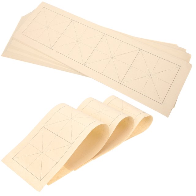 CIMAXIC calligraphy paper 200 Sheets Chinese Calligraphy Paper Practice Xuan Paper Calligraphy Writing Paper,15.35"X4.72"X0.04"