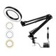 thumbnail image 1 of Lupa Iluminada, 10X 3 Modos De Color Controlador USB Multiusos Lámpara De Aumento LED Área De Iluminación Uniforme Con Abrazadera Para Esteticista Para Coser, 1 of 8