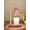 Blush Pine, variant on NeatGlow Adjustable Height Candle Warmer Lamp with Timer, 2 Bulbs Included, High Quality Glass Design, Elegant Home Décor, Gift