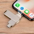 thumbnail image 3 of 360° Rotation Flash Drive Memory Stick USB 3.0 Thumb Drives Phone Photo High Speed Data Storage Drive for Android Phone,iPhone and Tablets, 3 of 9
