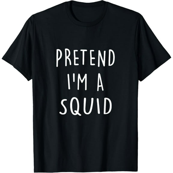 Playful Comfort Tee - Funny Halloween Costume Party Pretend I'm A Squid Tees T-Shirt