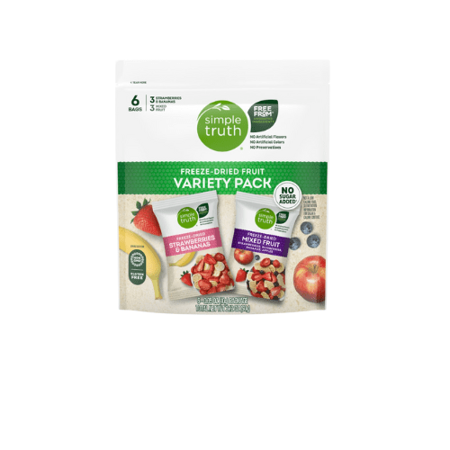 Simple Truth Freeze-Dried Fruit Variety Pack, 2-Pack