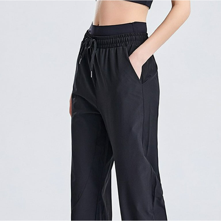 Womens Sweatpants Straight Leg Pants Joggers Trackpants Workout Lightweight  Gym People Quick Dry Athletic Trousers