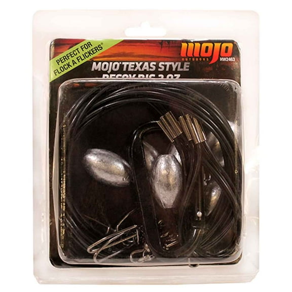 Mojo Decoys MOJO TX. Rigs 36" x 2 oz. 6 per pk. HW2463