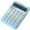Blue, variant on Stylish Candy Desk Calculator with 12Digit Readout Comfortable Key Mechanical Keypad Calculator for Daily Calculations