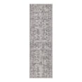 thumbnail image 3 of Unique Loom Aarhus Collection Area Rug - Floral (2' 7" x 10' Runner Gray/Black), 3 of 7