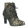 thumbnail image 2 of Spring Step L’Artiste Glitterail Women's Metallic Ankle Boots with Cushioned Comfort, 2 of 7