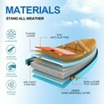 thumbnail image 5 of CADALENE 10' Inflatable Stand up Paddle Board with Premium SUP Paddle Board Accessories, Non-Slip Comfort Deck for Youth & Adults, 5 of 8