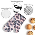 thumbnail image 3 of Cauagu Tropics Palm Trees Print Oven Mitts and Pot Holders 4 pcs Set,Extra Thicken Long Kitchen Oven Glove Potholders BBQ Gloves-Oven Mitts and Pot Holders(11 Inch), 3 of 6